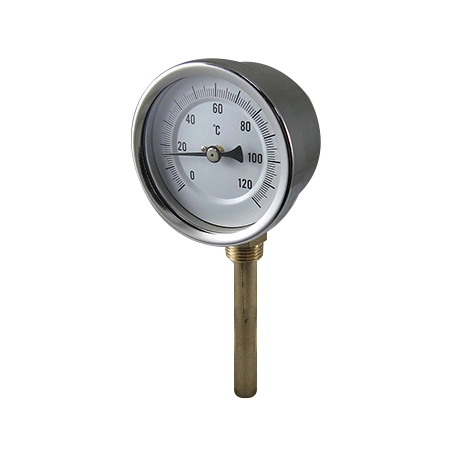 Aqua calida Bimetal Thermometrum