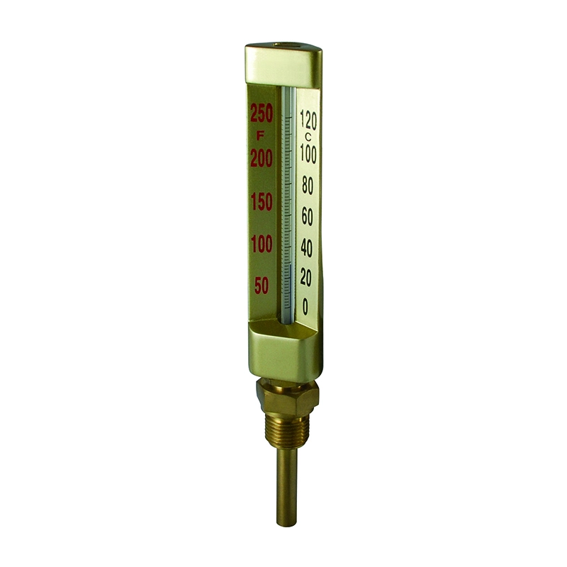 V-forma Vitri Thermometrum